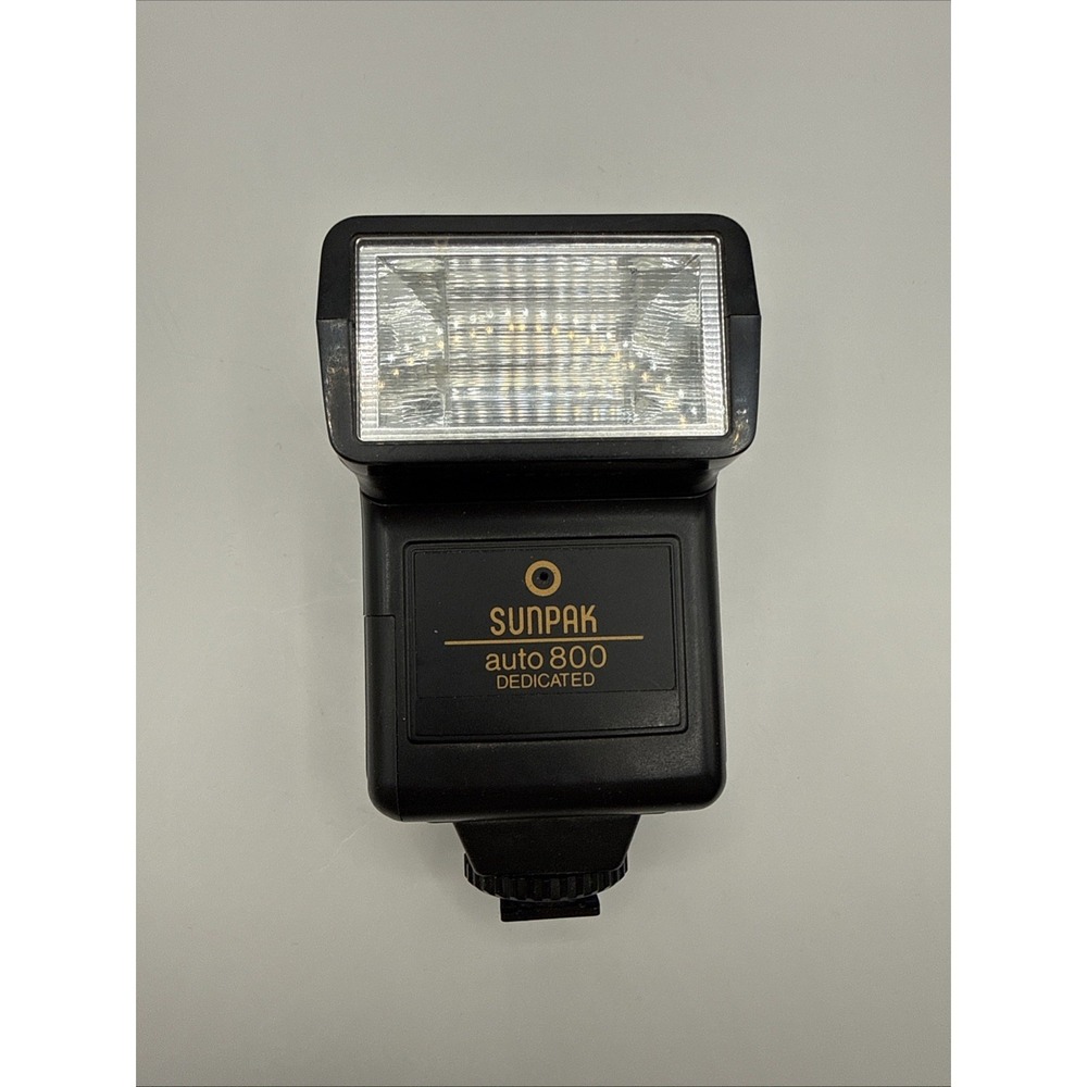 Sunpak auto 800  Dedicated Flash Unit (Works!)
